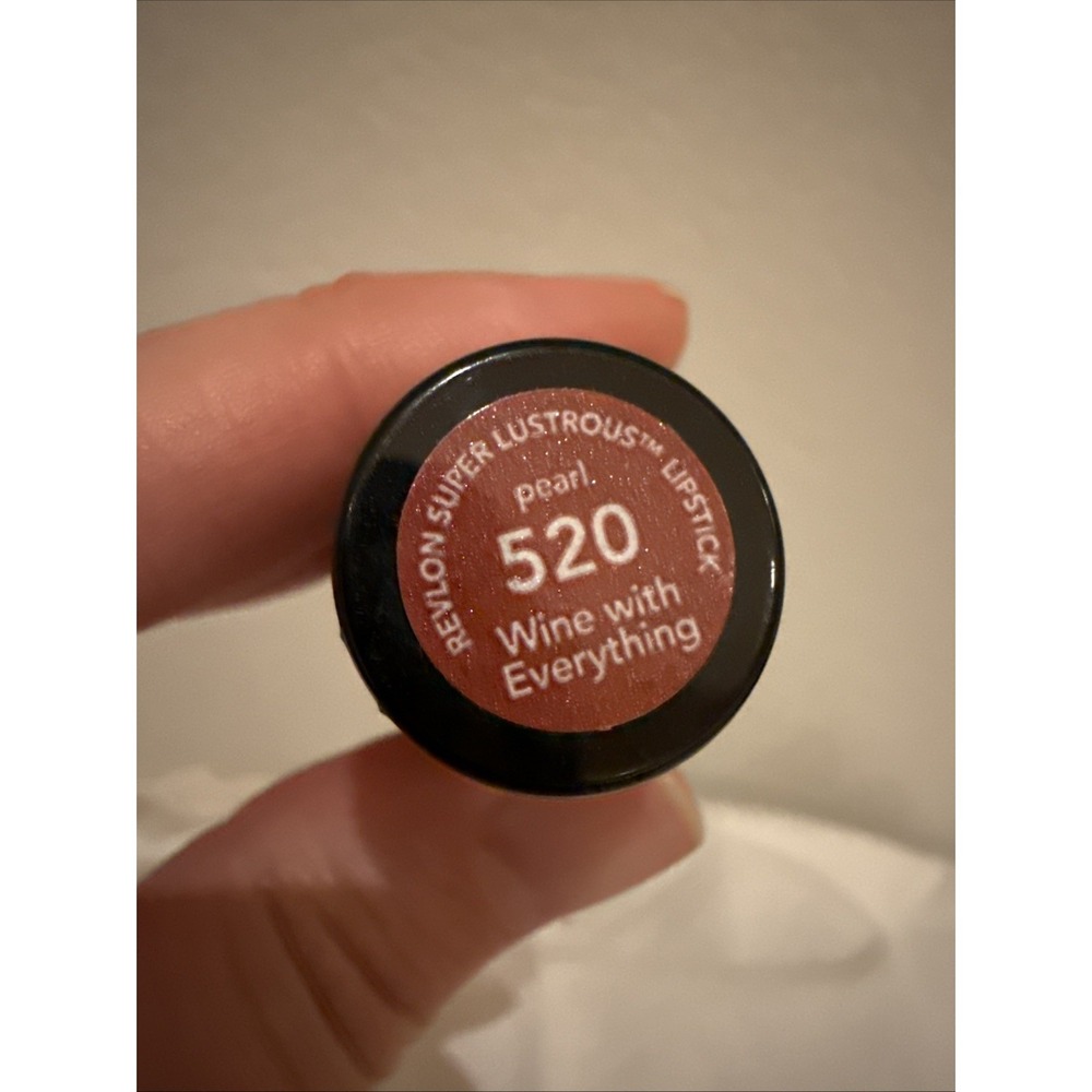 Revlon‎ Super Lustrous Lipstick – 520 Wine With Everything – New/sealed